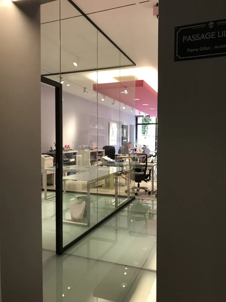 vitres bureaux